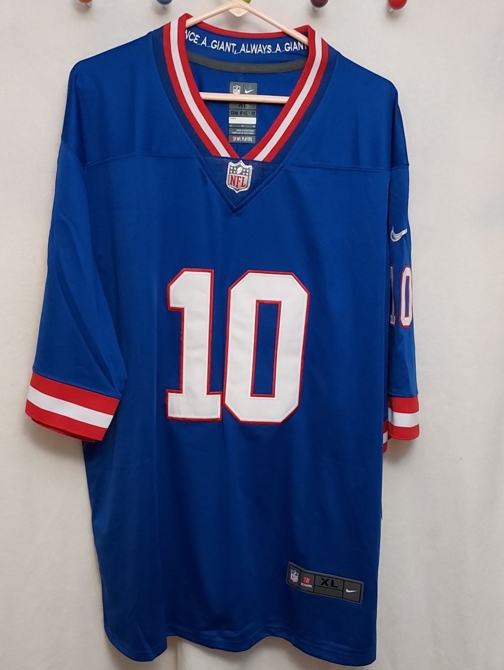 Nike Giants #10 Manning Jersey